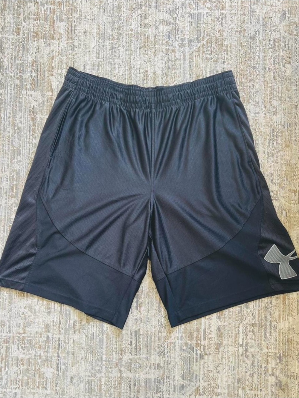 Under Armour Black Men's Training Shorts with Logo